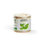 Complément alimentaire ginkgo biloba bio Bioptimal présenté en boîte sur fond blanc