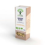 Boîte de l’infusion de ginseng blanc bio Bioptimal sur fond blanc