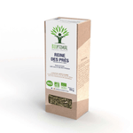 Boîte de l’infusion de reine des prés bio Bioptimal sur fond blanc