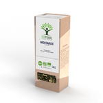 Boîte de l’infusion de moutarde bio Bioptimal sur fond blanc