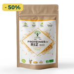 Protéines de riz bio poudre - Bioptimal