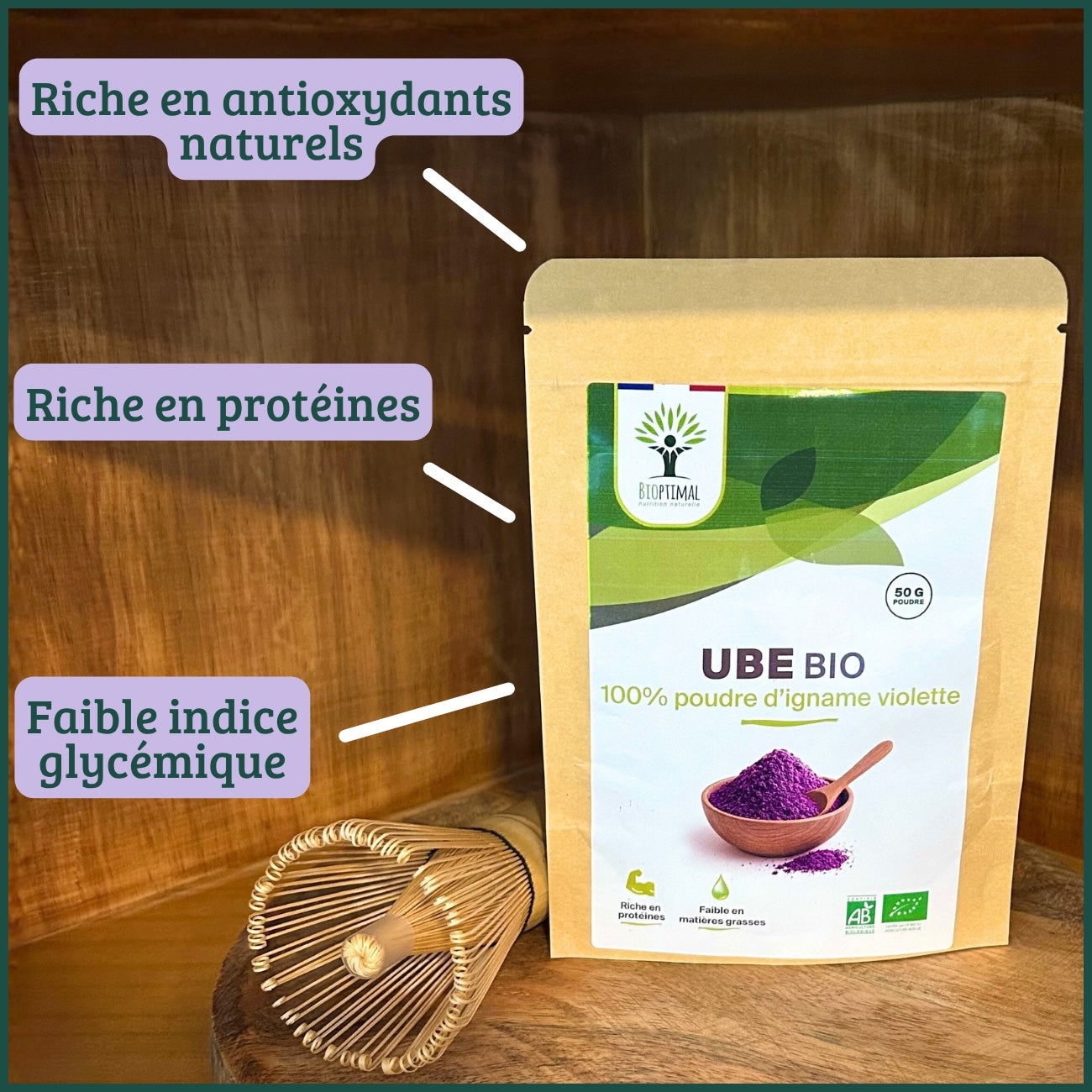 Ube bio poudre -  Bioptimal