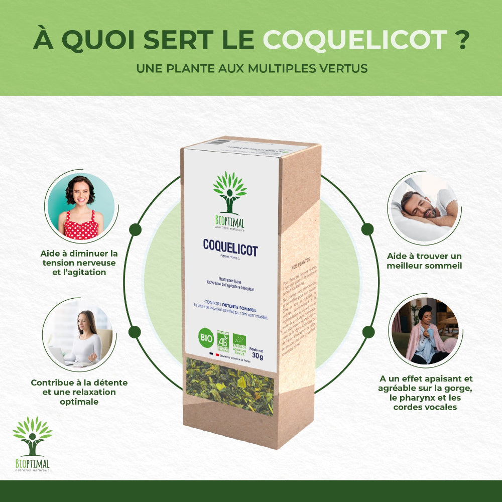 Coquelicot bio -  Bioptimal