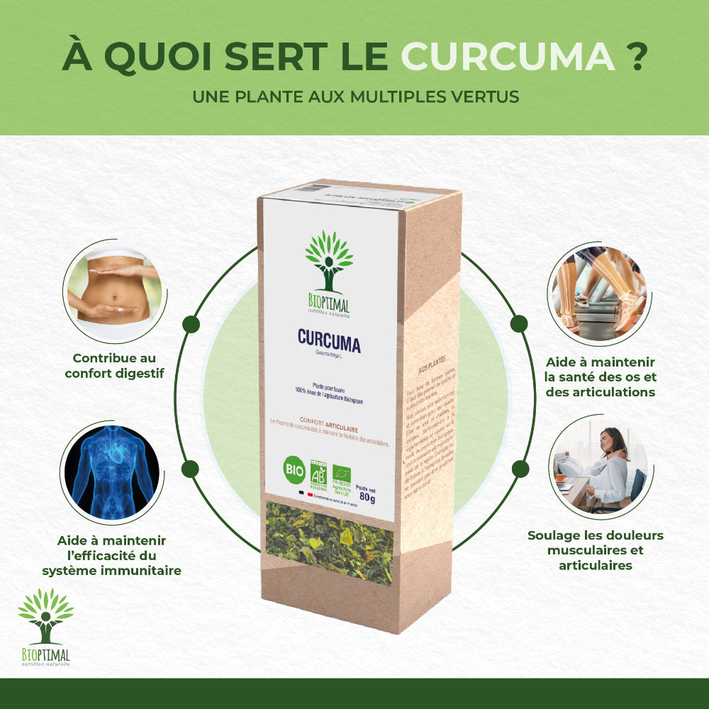 Curcuma bio -  Bioptimal
