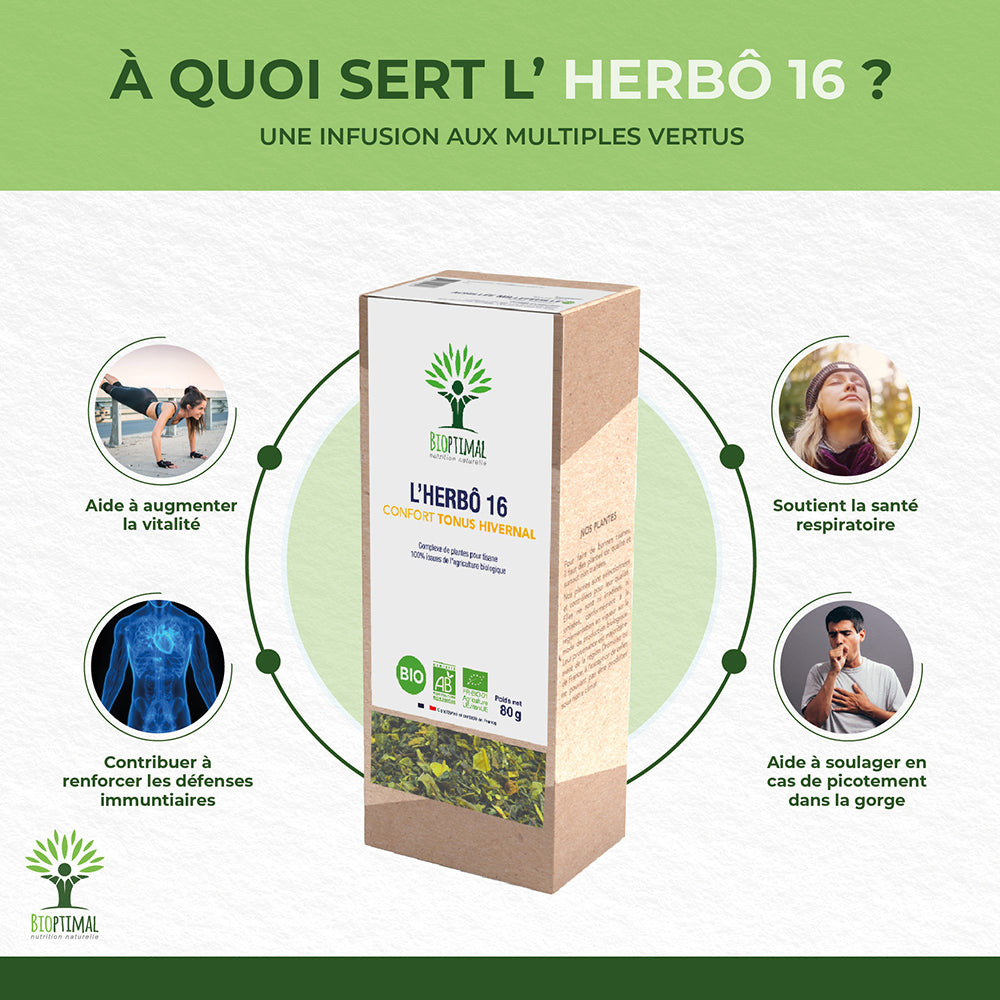 L'herbô 16 Tonus hivernal -  Bioptimal