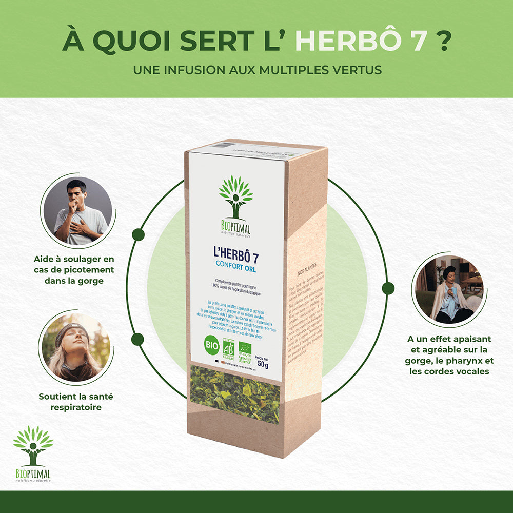 L'herbô 7 confort ORL -  Bioptimal