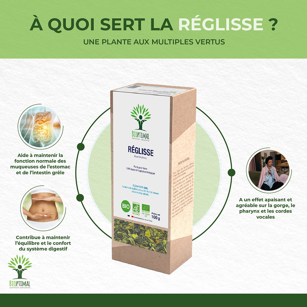 Réglisse bio - Bioptimal