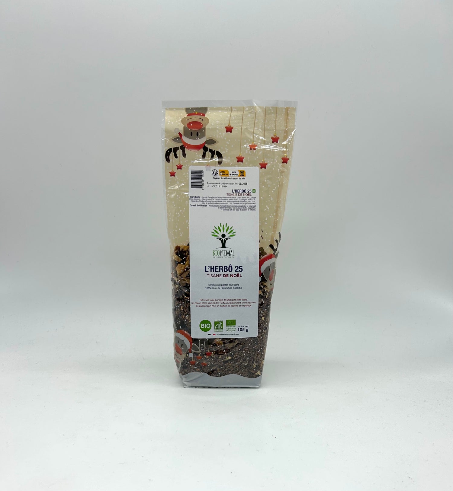 L'herbô 25 Tisane de Noël -  Bioptimal