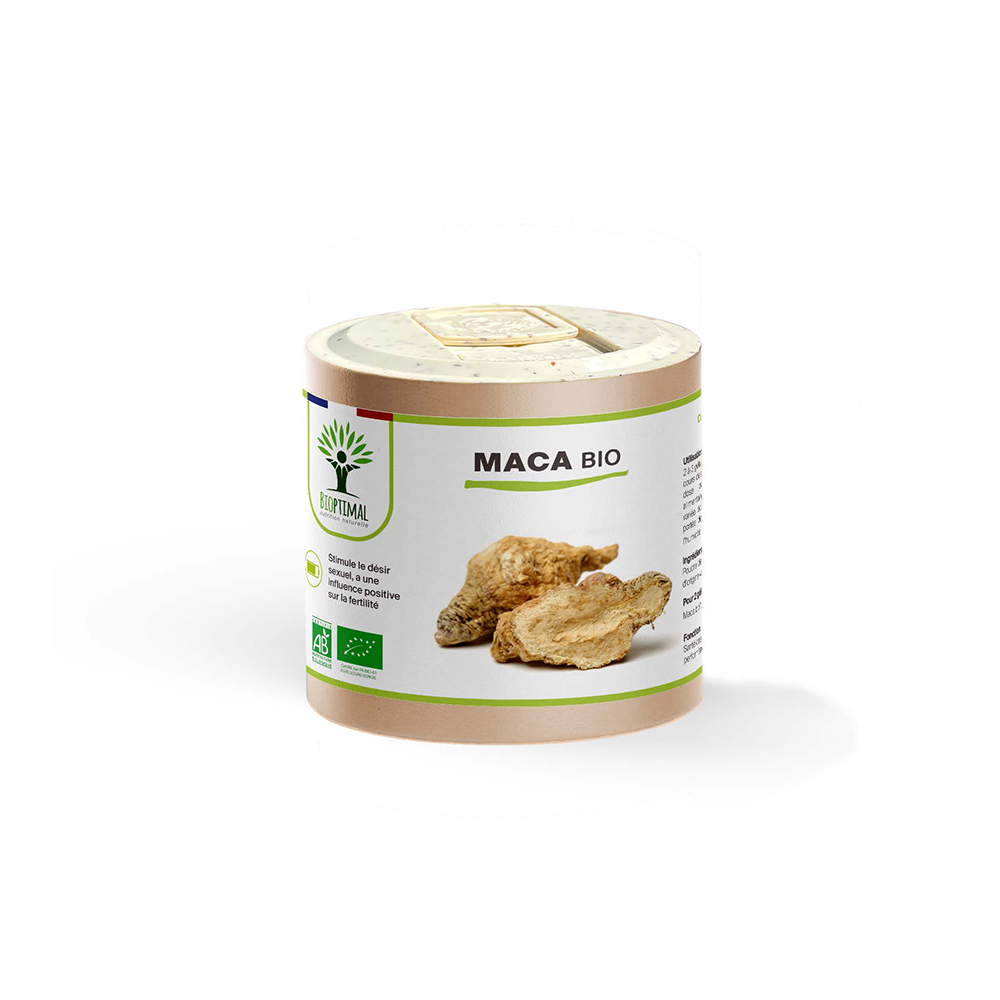 Maca bio gélules -  Bioptimal
