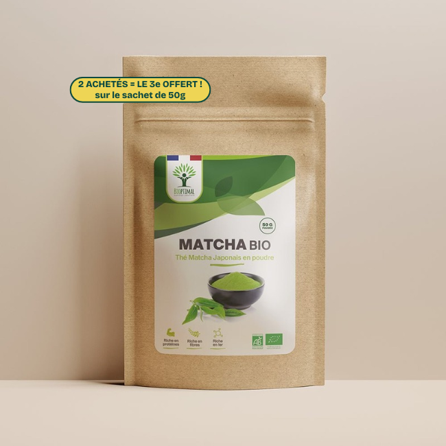 Matcha bio poudre