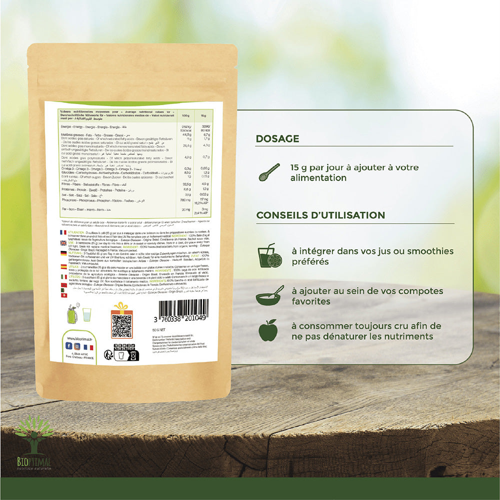 Açaï bio poudre -  Bioptimal