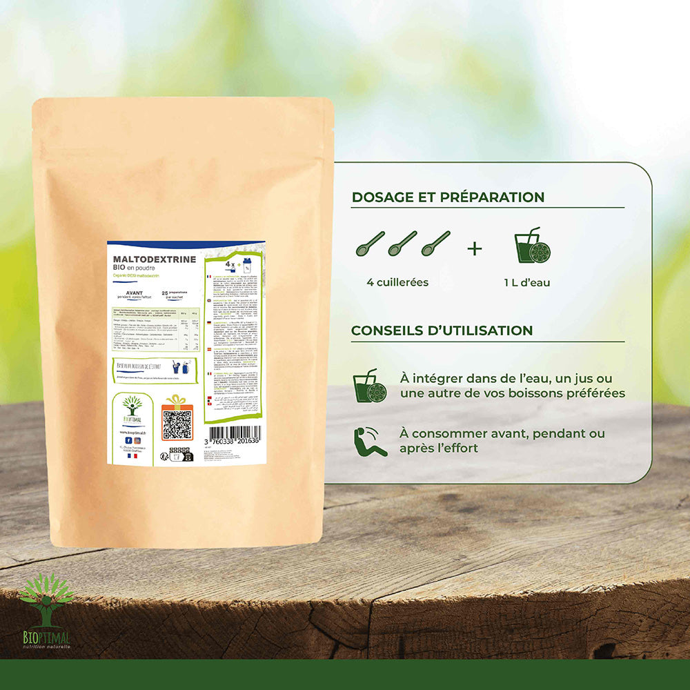 Maltodextrine bio poudre - Bioptimal