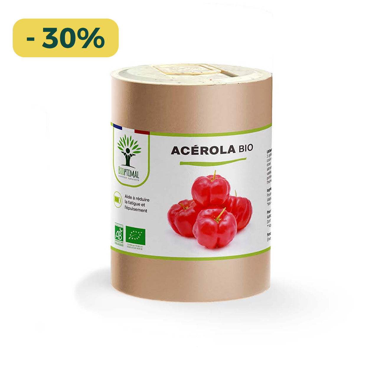 Acérola bio Gélules - Bioptimal