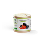 Complément alimentaire guarana bio Bioptimal présenté en boîte sur fond blanc