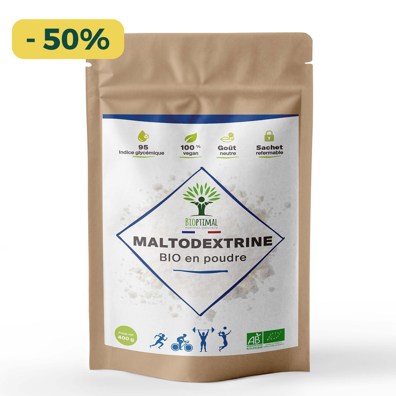 Maltodextrine bio poudre - Bioptimal
