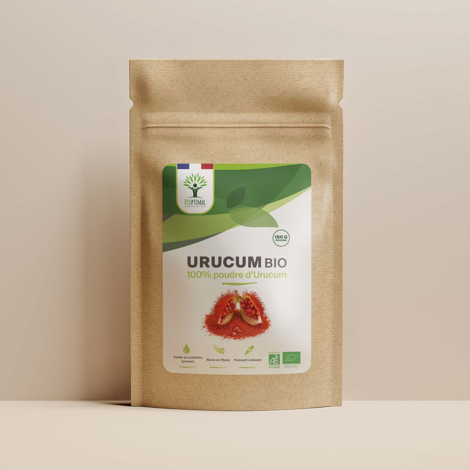 Urucum bio en poudre