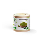 Complément alimentaire moringa bio Bioptimal présenté en boîte sur fond blanc