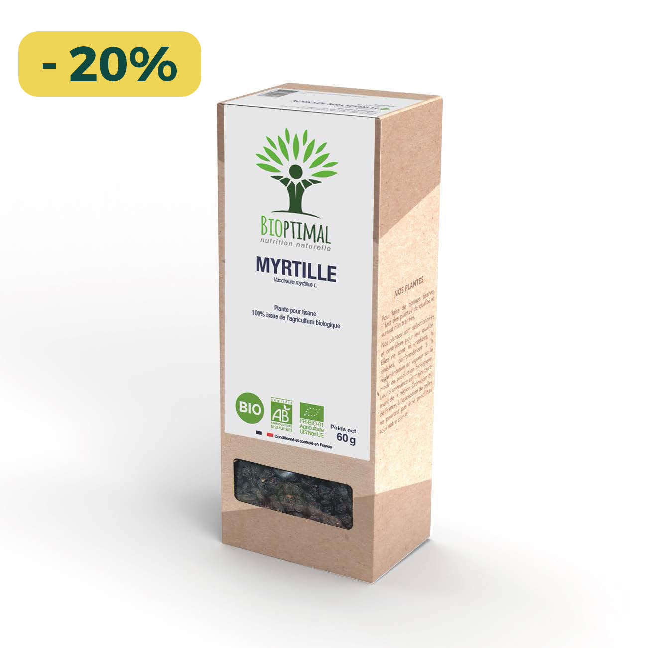 Myrtille bio -  Bioptimal