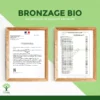 Bronzage Bio - Autobronzant - Complément alimentaire - 100% Poudre Urucum Bio - Fabriqué en France - Certifié Ecocert - Vegan - Gélules