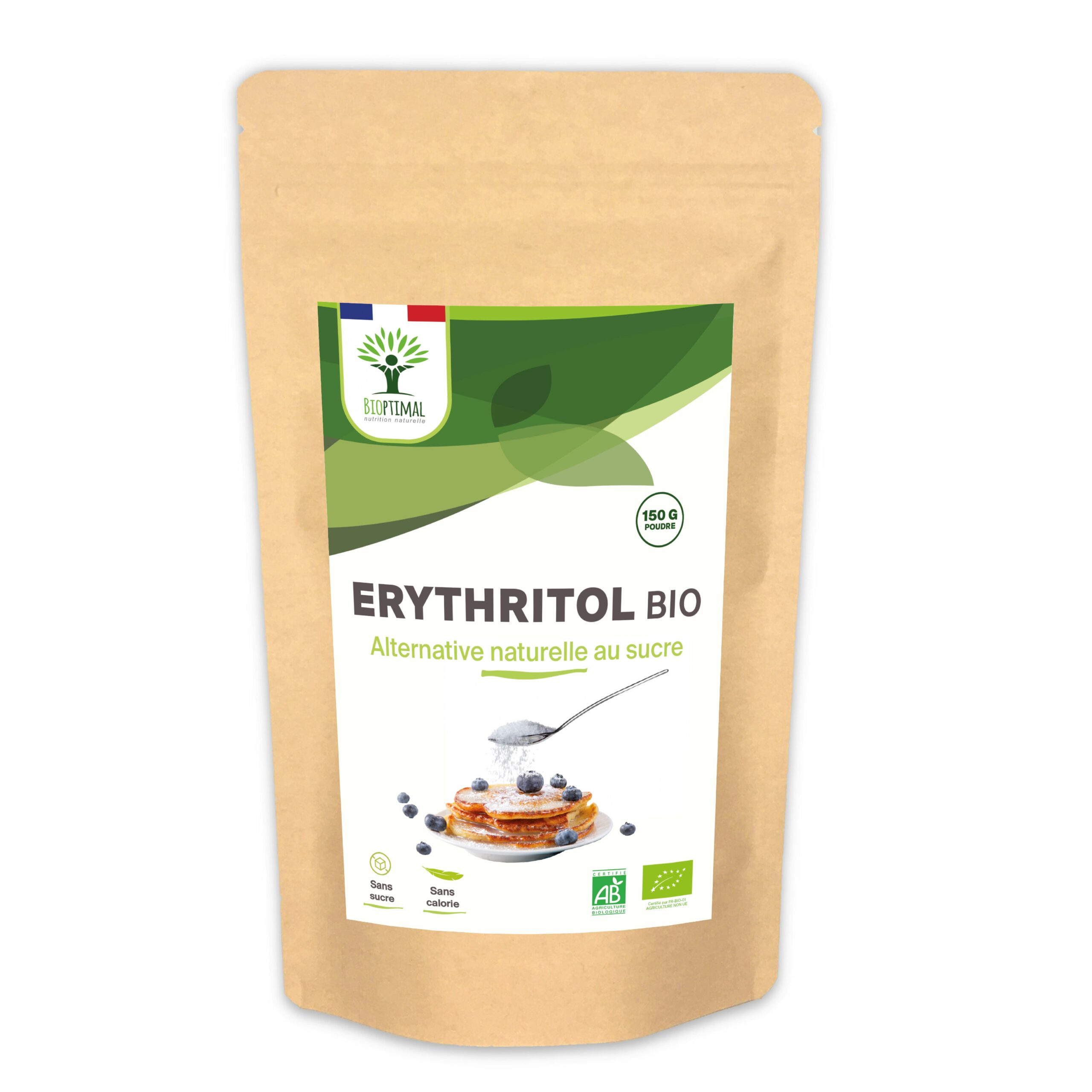 Erythritol bio poudre