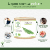 Prêle bio Bioptimal Complément alimentaire Gélules Fortifiant cheveux BCAA Diurétique Made in France Certifié Ecocert