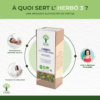 Herbô 3 - Infusion bio - Sommeil - Mélange de plantes - Camomille Lavande Orange Verveine Fenouil - Conditionné en France - Certifié bio par Ecocert